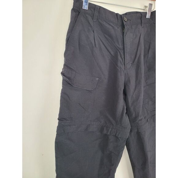 Royal Robbins Zip and Go Pant 6 Womens Black Mid Rise Cargo Quick Dry Outdoor - Picture 4 of 10